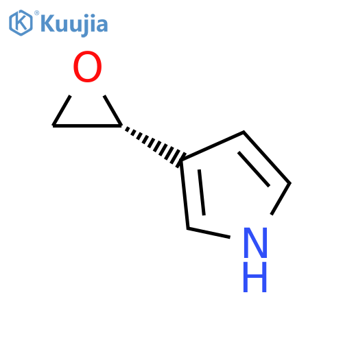 3-(2R)-oxiran-2-yl-1H-pyrrole structure