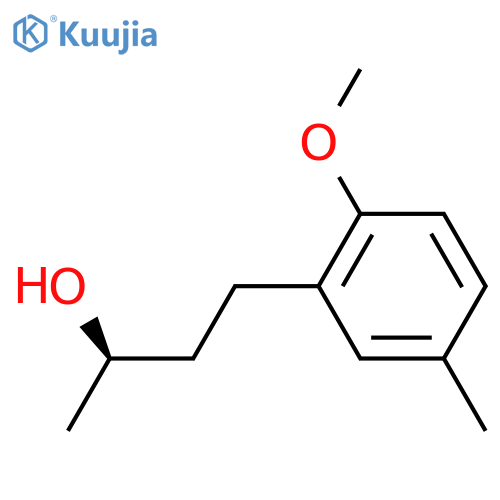 (2R)-4-(2-methoxy-5-methylphenyl)butan-2-ol structure