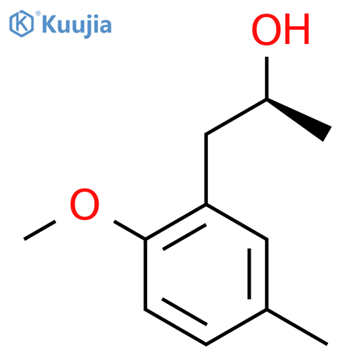 (2S)-1-(2-methoxy-5-methylphenyl)propan-2-ol structure