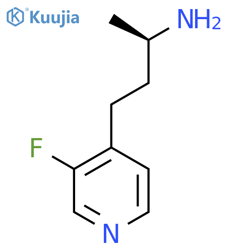 (2R)-4-(3-fluoropyridin-4-yl)butan-2-amine structure