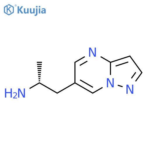 (2R)-1-{pyrazolo1,5-apyrimidin-6-yl}propan-2-amine structure