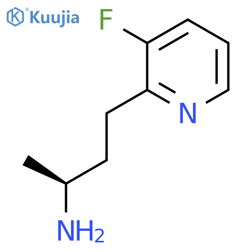 (2S)-4-(3-fluoropyridin-2-yl)butan-2-amine structure