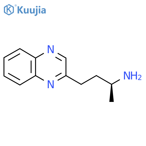 (2S)-4-(quinoxalin-2-yl)butan-2-amine structure