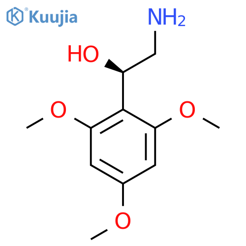 (1R)-2-amino-1-(2,4,6-trimethoxyphenyl)ethan-1-ol structure