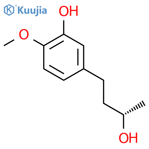 5-(3S)-3-hydroxybutyl-2-methoxyphenol structure