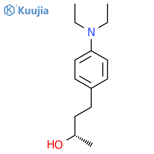 (2S)-4-4-(diethylamino)phenylbutan-2-ol structure