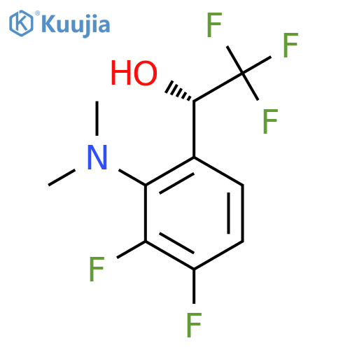 (1S)-1-2-(dimethylamino)-3,4-difluorophenyl-2,2,2-trifluoroethan-1-ol structure