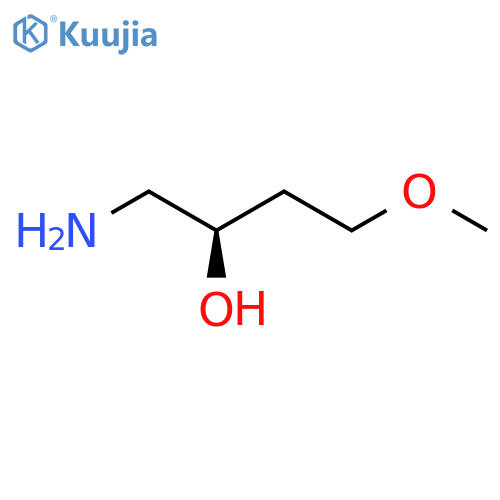 (2R)-1-amino-4-methoxybutan-2-ol structure
