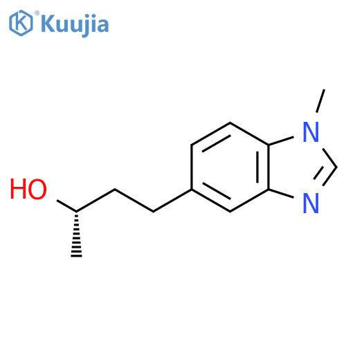 (2S)-4-(1-methyl-1H-1,3-benzodiazol-5-yl)butan-2-ol structure