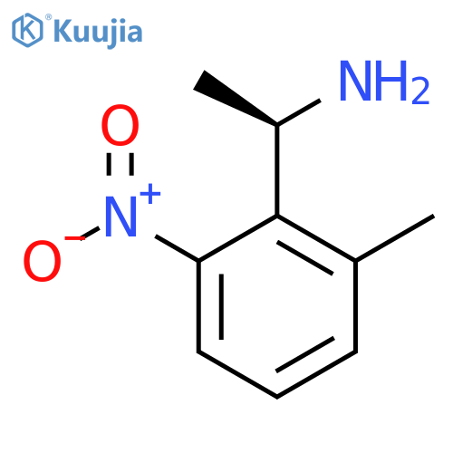 (1R)-1-(2-methyl-6-nitrophenyl)ethan-1-amine structure