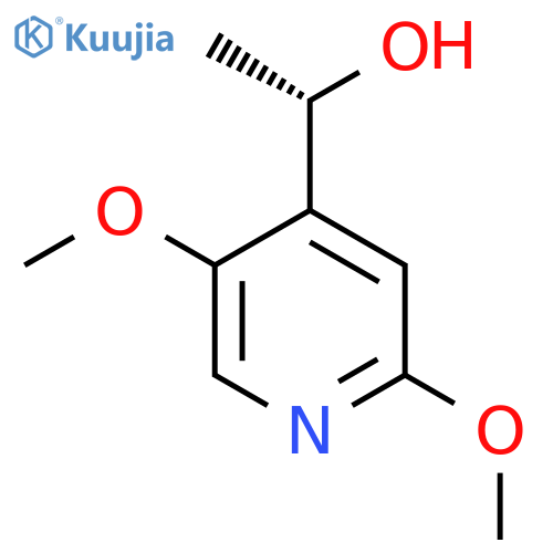 (1S)-1-(2,5-dimethoxypyridin-4-yl)ethan-1-ol structure