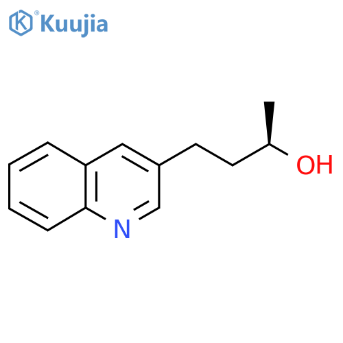 (2R)-4-(quinolin-3-yl)butan-2-ol structure