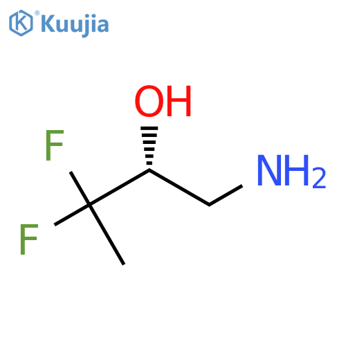 (2R)-1-amino-3,3-difluorobutan-2-ol structure