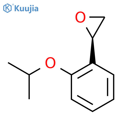 (2R)-2-2-(propan-2-yloxy)phenyloxirane structure