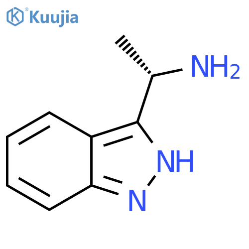 (1S)-1-(1H-indazol-3-yl)ethan-1-amine structure