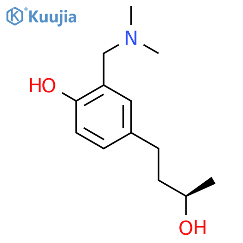 2-(dimethylamino)methyl-4-(3R)-3-hydroxybutylphenol structure