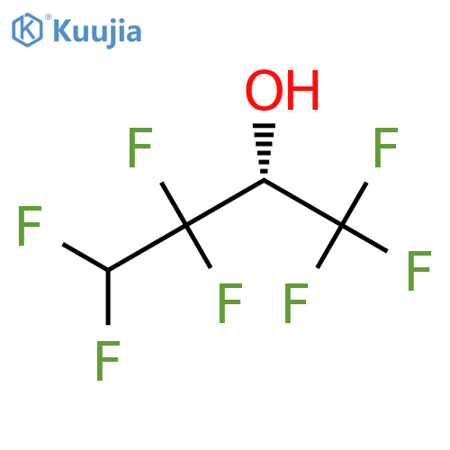(2S)-1,1,1,3,3,4,4-heptafluorobutan-2-ol structure