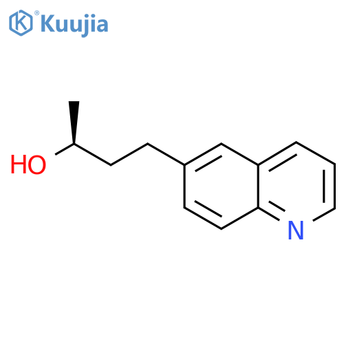 (2S)-4-(quinolin-6-yl)butan-2-ol structure
