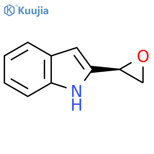 2-(2R)-oxiran-2-yl-1H-indole structure