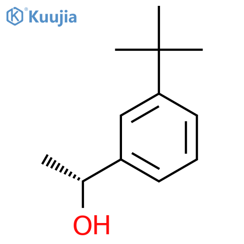 (1R)-1-(3-tert-butylphenyl)ethan-1-ol structure