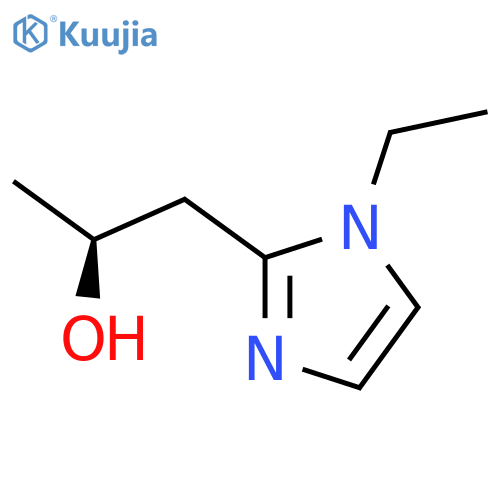 (2S)-1-(1-ethyl-1H-imidazol-2-yl)propan-2-ol structure