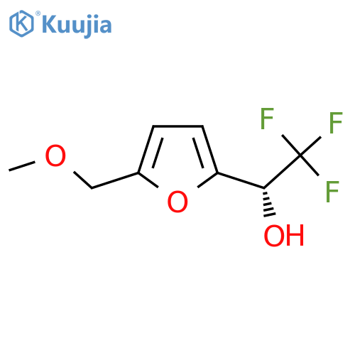 (1R)-2,2,2-trifluoro-1-5-(methoxymethyl)furan-2-ylethan-1-ol structure