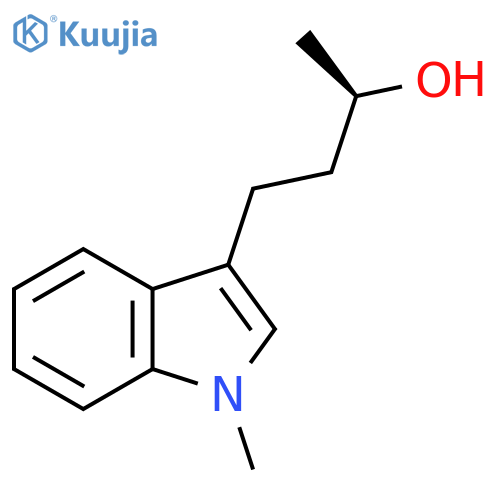 (2R)-4-(1-methyl-1H-indol-3-yl)butan-2-ol structure