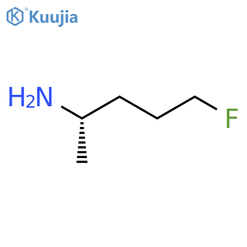 (2S)-5-fluoropentan-2-amine structure