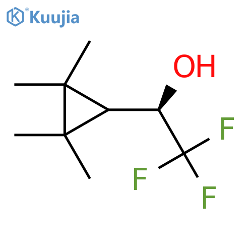 (1R)-2,2,2-trifluoro-1-(2,2,3,3-tetramethylcyclopropyl)ethan-1-ol structure