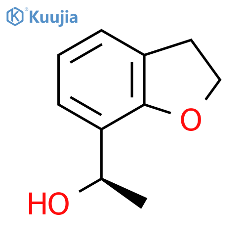 (1R)-1-(2,3-dihydro-1-benzofuran-7-yl)ethan-1-ol structure