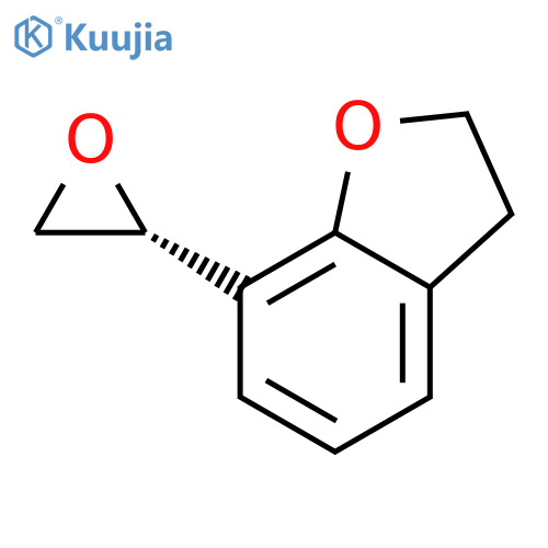 7-(2R)-oxiran-2-yl-2,3-dihydro-1-benzofuran structure