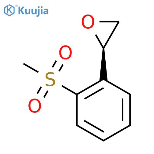 (2R)-2-(2-methanesulfonylphenyl)oxirane structure