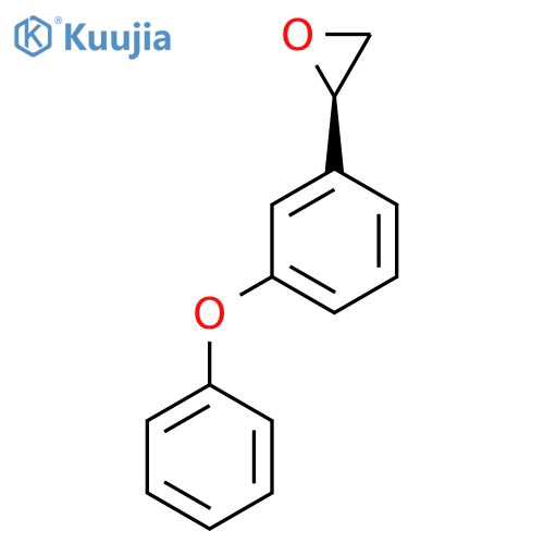 (2R)-2-(3-phenoxyphenyl)oxirane structure