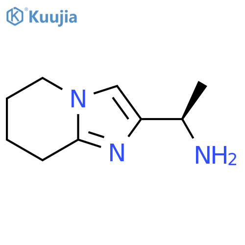 (1R)-1-{5H,6H,7H,8H-imidazo1,2-apyridin-2-yl}ethan-1-amine structure