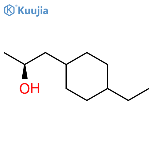 (2S)-1-(4-ethylcyclohexyl)propan-2-ol structure
