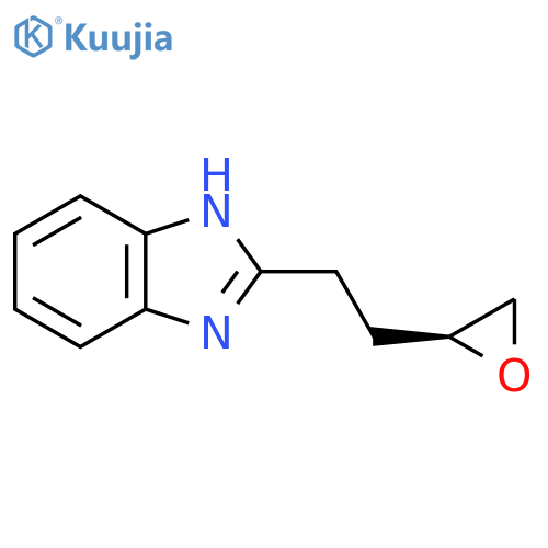 2-{2-(2S)-oxiran-2-ylethyl}-1H-1,3-benzodiazole structure