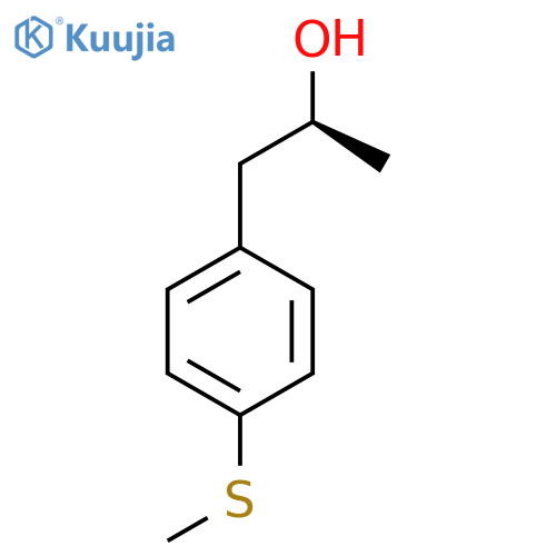 (2S)-1-4-(methylsulfanyl)phenylpropan-2-ol structure