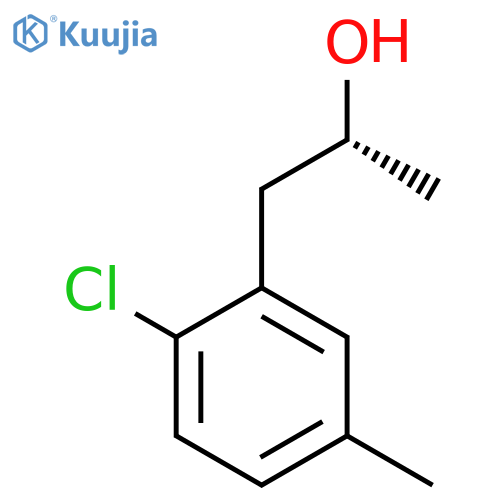 (2R)-1-(2-chloro-5-methylphenyl)propan-2-ol structure