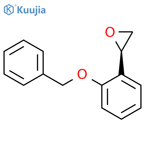 (2R)-2-2-(benzyloxy)phenyloxirane structure