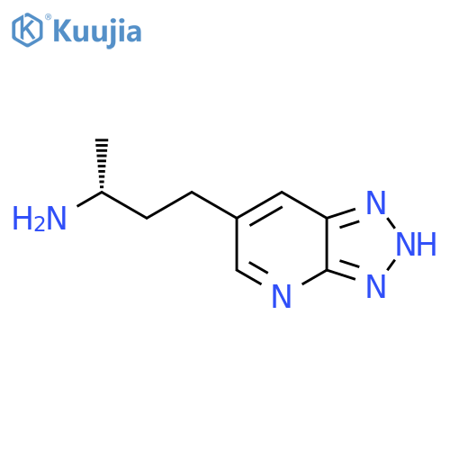 (2R)-4-{3H-1,2,3triazolo4,5-bpyridin-6-yl}butan-2-amine structure
