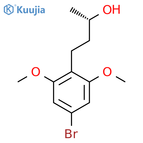 (2S)-4-(4-bromo-2,6-dimethoxyphenyl)butan-2-ol structure