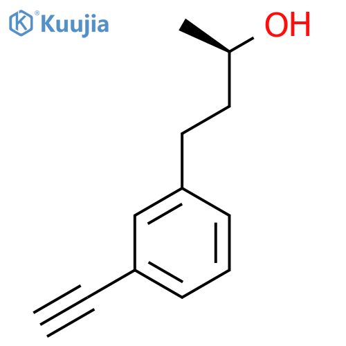 (2R)-4-(3-ethynylphenyl)butan-2-ol structure