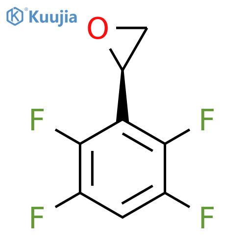 (2R)-2-(2,3,5,6-tetrafluorophenyl)oxirane structure