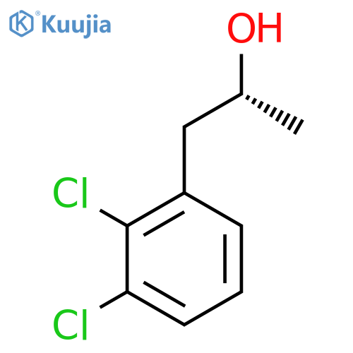 (2R)-1-(2,3-dichlorophenyl)propan-2-ol structure