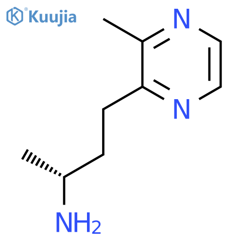 (2R)-4-(3-methylpyrazin-2-yl)butan-2-amine structure