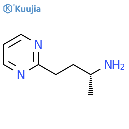 (2R)-4-(pyrimidin-2-yl)butan-2-amine structure