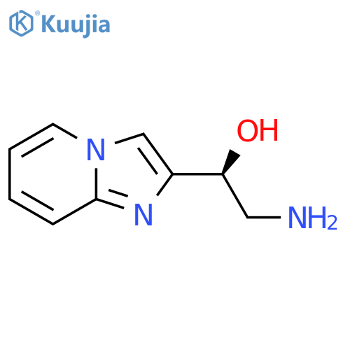 (1S)-2-amino-1-{imidazo1,2-apyridin-2-yl}ethan-1-ol structure