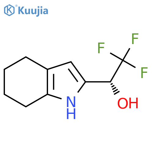 (1R)-2,2,2-trifluoro-1-(4,5,6,7-tetrahydro-1H-indol-2-yl)ethan-1-ol structure