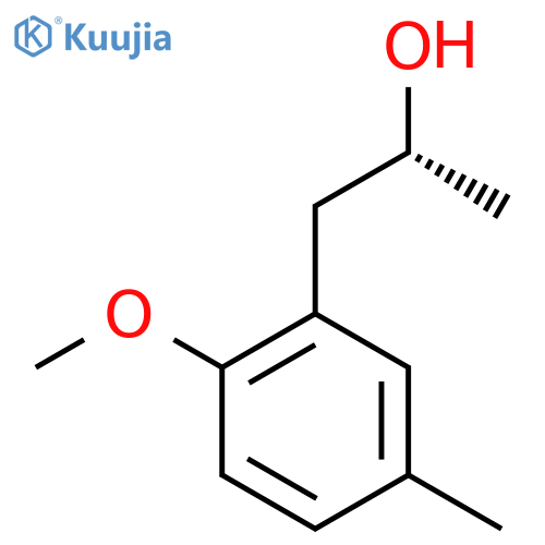 (2R)-1-(2-methoxy-5-methylphenyl)propan-2-ol structure