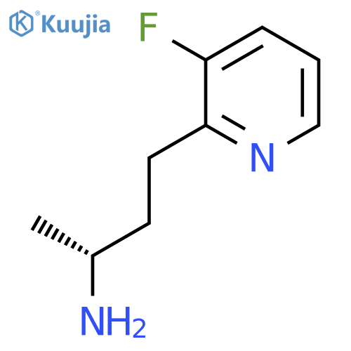 (2R)-4-(3-fluoropyridin-2-yl)butan-2-amine structure